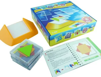 100 Izziv, Barvne Kode, Puzzle Igre Tangram Sestavljanke Odbor Puzzle Igrača Za Otroke, Otroci Razvijajo Logiko, Prostorsko Razmišljanje Spretnosti Igrača