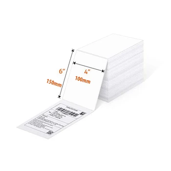Termalne Nalepke, Etikete, Papirne 100*150*500 mm za Namizni tiskalnik za Etikete ITPP221, Papir Držalo Za Sklad in Roll Vrsto Papirja