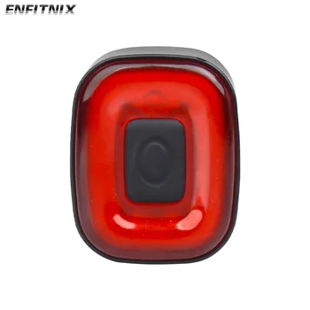 Enfitnix Auto Brake Cestno Kolo Zadnje Luči Smart Sensor Kolesarjenje MTB Luč USB Charge Izposoja LED Dihanje Samodejno Zaznavanje Svetlobe