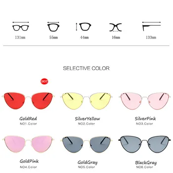 LeonLion Klasičnih Kovinskih Cateye sončna Očala Seksi Ženska Moda 2021 Ulica Premagal sončna Očala Prostem Oculos De Sol Feminino UV400