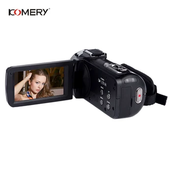 KOMERY Originalni Video Kamero 2.7 K 16X Digitalni Zoom 3.0 Palčni na Dotik LCD WiFi Night Vision Profesionalne Kamere Darilo