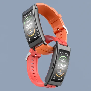 18 mm watch trak za HUAWEI TalkBand B6 Manšeta Zamenjava Silikonsko Zapestnico Za Huawei Govori Band B3 Dodatki