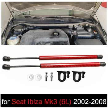 Za SEAT Ibiza Mk3 (6L) 2002-2008 Spredaj Kapuco Bonnet Spremeniti Plina Oporniki Šok Blažilnik Dvigalo Podpira Avto-Styling Absorber