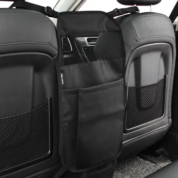 Avto sedež centralne zaščitno izolacijo, neto vrečko za prejemanje torba za Avtomobilski Prtljažnik Seat Nazaj Zložljiva Oxford Organizator Auto Potovanje Visi