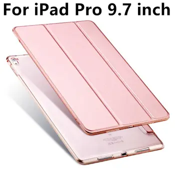 Ohišje Za iPad Apple Pro 9.7 palčni Zaščitna Smart cover Zaščita Usnja PU Tablete Za iPad Pro9.7 Rokav 9 7 primerih Zajema 9.7