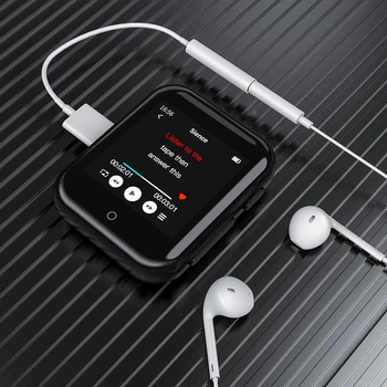 RUIZU M8 Bluetooth MP3 predvajalnik kovinski vgrajeni zvočnik pedometer FM radio, snemanje e-knjige, gledam Mini lossless predvajalnik glasbe