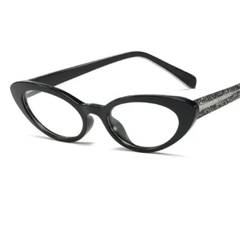 Ozko Cat Eye Glasses Okvir 2020 Nov Prihod Ovalne Očala Okvir Ženski Pregledna Očala Optični Okviri Oculos