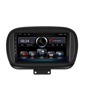 Eastereggs 9 inch 2 din Android Avto Multimedijski predvajalnik Navigacija GPS Za Fiat 500X 500 X-2019 Vodja Enote, Avtomobilski Stereo sistem