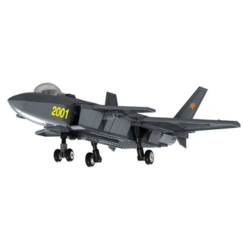 Wange NOVO JX003 model gradnjo kompleti mesto letalo 1045 3D blokira Izobraževalni model & stavbe hobiji igrače za otroke