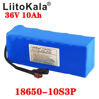 LiitoKala 36 v 10Ah 10S3P 18650 Polnilna Baterija, Spreminjati Kolesa, Električna Vozila Baterije Polnilnik li-lon + 36V 2A polnilec