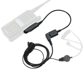 O Kabel Adapter za Baofeng UV-XR UV-9R Plus UV-5R BF-888S UV-82 UV-S9 Walkie Talkie Slušalke Zvočnik Mikrofon
