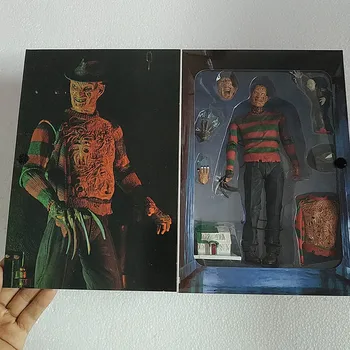 18 cm NECA A Nightmare On Elm Street Freddy Freddy Krueger je nočne more PVC Akcijska Figura Model Igrače Lutka Darilo