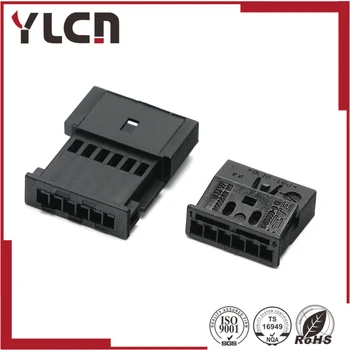 Brezplačna Dostava za 6 pin auto električni vtič pastic ožičenje kabel, ženski konektor 1355899-9 1703874-1