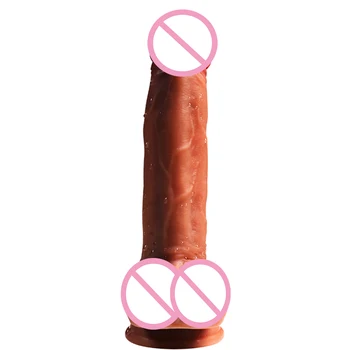 Ženski Dildos Umetni Penis Teleskopsko Vibrator, Dildo Veliko Realne Ogrevanje Penis Vibrador Za Ženske Masturbator Odraslih Igrače