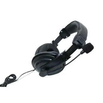 3,5 mm Head-mounted Žične Slušalke Z Mikrofonom Business Headset Mikrofon Slušalke Za Računalnik PC Gaming Stereo Skype