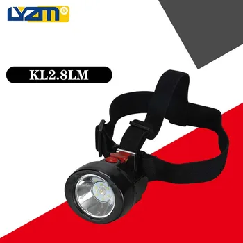 KL2.8LM LED Noč luč Luč Močni Žarometi rudarska Lučka za Akumulator, baterije, za Kampiranje rechargeable Žarometa