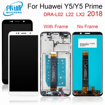 Za Huawei Y5 Prime 2018 LCD-Zaslon, Zaslon na Dotik, Računalnike Zbora Za Huawei Y5 Pro 2018 Čast 8s LCD Z Okvirjem