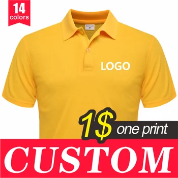 Po meri Prilagodite Polo Majica z Lastno Logotip za Vezenje/Digital/ Svila Tiskanje za Moške Oblačila Kratek Sleeve Zgornji del Poletne Uniforme