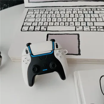 Risanka Video Krmilnik za Igre Brezžične Bluetooth Slušalke Primeru za Apple AirPods PRO 1 2 Silikona Polnjenje Slušalke Primeru Polje