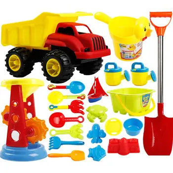 Otrok plaži igrača avto set vedro baby pesek lopato cassia orodja otroške igrače plaži orodje, igrače za otroke