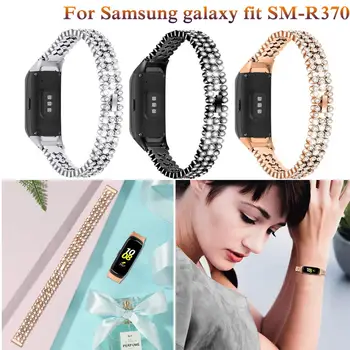 Zamenjava Nerjavečega Jekla zapestnico Nosorogovo Za Samsung Galaxy Fit sm-R370 moda classic Watch Trak Zapestnica WatchBands
