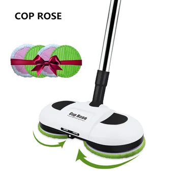 Policaj Rose Original Električni Mop Brezžični Ročni Brisalec Podložke Mokro Zbiranjem Robot Tla Mop Stroj z LED Svetlobo Ženske, Darilo
