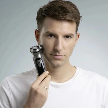 ENCHEN moških električni brivnik britev 3 rezila za ponovno polnjenje Tip-C USB prenosni brado rezilo stroj za rezanje za sideburns