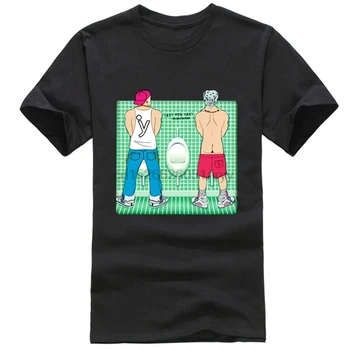 Gay wc Na wc Smešno T-shirt harajuku Poletja 2018 tshirt hoodie hip hop t-shirt Bombaž