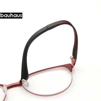 2151 Bauhaus tovarne ultem, ki niso upogibanje pol okvir dnevno očala okvir
