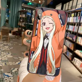 Noro Razburjenje anime Manga Kakegurui Runa Telefon Primeru Kaljeno steklo Za iphone 5C 6 6S 7 8 plus X XS XR 11 PRO MAX