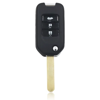 3 gumb za Daljinsko upravljanje Zložljiva daljinski ključ fob Z G Tip TWB1G761 433Mhz ID47 čip Za Honda Mesto Fit XRV GREIZ 9. generacije