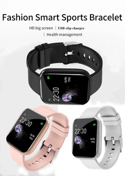 I5 Smart Watch Šport Pedometer Srčnega utripa, Krvnega Tlaka, Spremljanje Moških in Žensk Smartwatch Za Huawei iPhone Telefon PK W4 D20