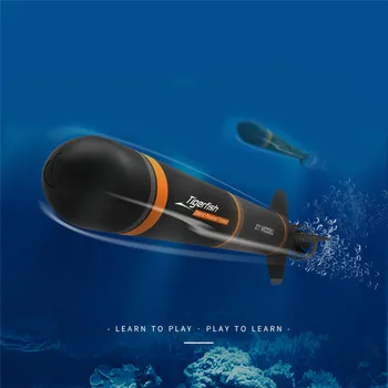 Električni RC Podmornica Plastični Čoln Torpedo Skupščine Model Kompleti DIY Interesne Igrače Otroci Darila Raziskovanje Morja