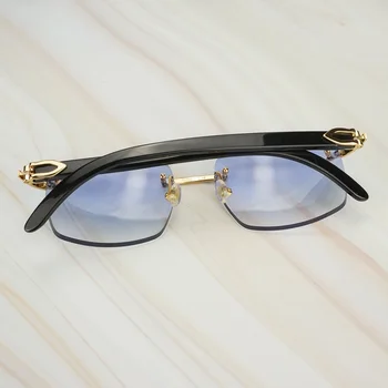 Moda Velika sončna Očala za Moške Črna sončna Očala za Ženske Carter Kvadratnih sončna Očala Luksuzne blagovne Znamke Odtenkov, ki jih Oblikovalec Dekoracijo