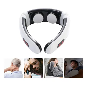 Inteligentni Rami-Vratu Massager Električni Multi-funkcionalne Vratu Zaščitnik Ramen Masaža Naprave