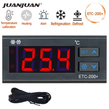 ITD-200+ Termostat merjenje Temperature in krmilnik Digitalni Termostat za Hlajenje, Priprava za Alarm 30% popusta