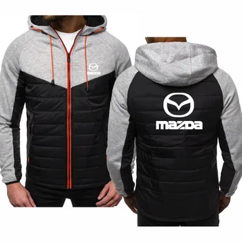 2020 NOVO Hoodies Moških za Mazda Avto Logotip Tiskanja Pomlad Jesen Jakna Mens Priložnostne Majica Dolg Rokav Mens Suknjič zadrgo