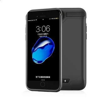5000/8000mAh Backup Power Bank Baterija Ohišje Za iPhone 6 6S 7 8 Plus Ultra Slim Tanek Polnjenje Primer Baterijo, Polnilnik Primeru Zajema