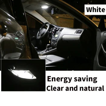 Za 2017 2018 2019 Hyundai Tucson 12pcs Bel avto dodatki Canbus Napak LED Notranjosti Branje Svetlobe Svetlobni Kit Zemljevid Dome