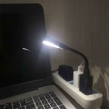 Mini USB Lučka,LUČKA za Prenosni računalnik Lučka za Napajanje Banke, Prenosni Prilagodljiv Noč Svetlobe, ali Lučka za Branje