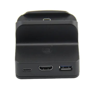 Za Nintendo Stikalo Mini Bluetooth Tip-C HDMI Video Pretvornik Znanja s 3 USB Connectable z Zvočnik Slušalke