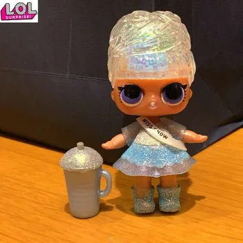 Original lol presenečenje lutka Pozimi disco zbirka anime Zbirka actie & igrača številke modela, igrače za otroke