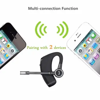 Poslovni Slušalke Bluetooth Avto Bluetooth Slušalka za prostoročno telefoniranje z mic uho-kavelj Bluetooth Brezžične Slušalke za iPhone kulaklık