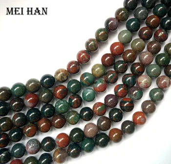 Meihan debelo naravno 8 mm 10 mm Heliotrop krog svoboden kroglice kamen za nakit, izdelava, design & darilo