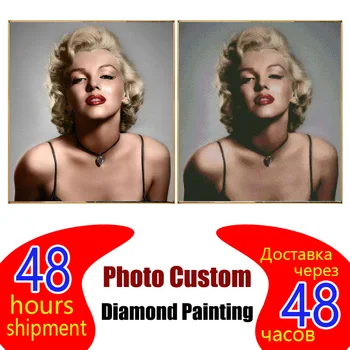 Diamond Slikarstvo, Fotografija po Meri Navzkrižno Šiv Polno Platno Sliko Nosorogovo DIY Diamond Mozaik Vezenje Prodaje Diamond Slikarstvo