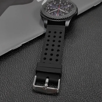 Šport Band Za Samsung Prestavi S3 22 mm,Silikonski Zamenjava Zapestnico Watch Trak ForFor Samsung Galaxy Watch 46mm Za Huami Amazfit
