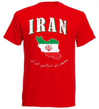 2019 T-Shirt Poletje Novost Risanka Majica S Kratkimi Rokavi T-Shirt Iran Nogometaš Legenda Ekipa Filma Majica