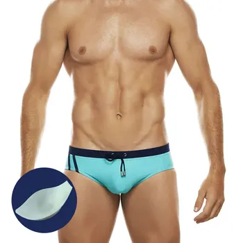 Veliki popusti Trdna Hlačke Za Moške Pad Velikost M-xxl Plavanje Dostopi 3 Barve Gay Seksi Kopalke, kratke Hlače Plažo mladenič Sunga Bikini