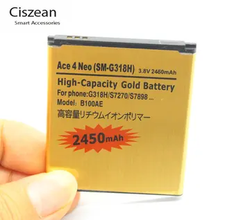 2450mAh B100AE EB-BG313BBE Zlato Nadomestna Baterija Za Samsung Galaxy Ace 3 ACE 4 Neo ACE 4 LITE G313H S7272 S7898 S7562C G318H