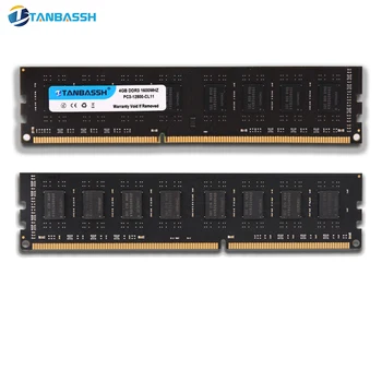 DDR3 RAM 4GB, 8GB 1600MHZ Namizje Pomnilnik 240pin 1.35 V PC3L Namizje ram pomnilnika Novo DIMM za Intel TANBASSH